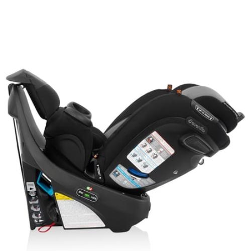 Revolve360 Extend All-in-One Rotational Car Seat with Quick Clean Cover (Revere Gray)