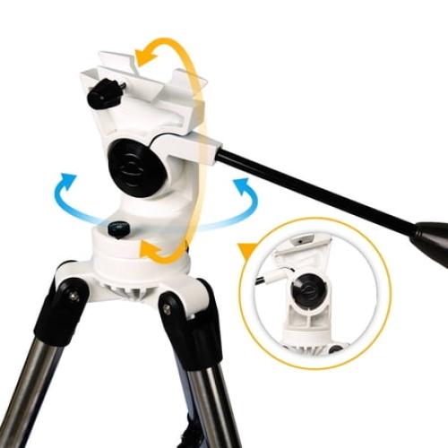 Gskyer 600x90mm AZ 90mm f/6.7 Refractor Telescope with 3 Eyepieces, Remote