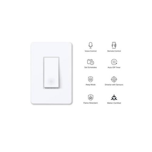 TP-LINK Tapo S505 Smart Wi-Fi Light Switch, Matter | Pack of 2