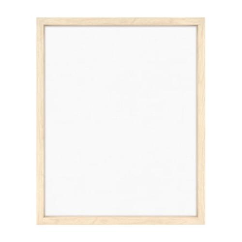 MCS Canvas Float Frames 16x20 Frame, Black Frame for Finished Canvases, Vertical & Horizontal Wall Hanging Large Frame with Adhesive for Canvas Paintings (1-Pack)
