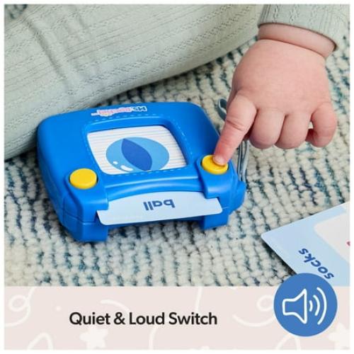 Ms. Rachel First Words Talking Flash Cards with Electronic Reader, 100 Words for Infants Ages 1 and up