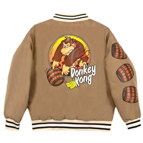 SIZE 14-16 Nintendo Super Mario Bomber Jacket, Donkey Kong Bomber Jacket