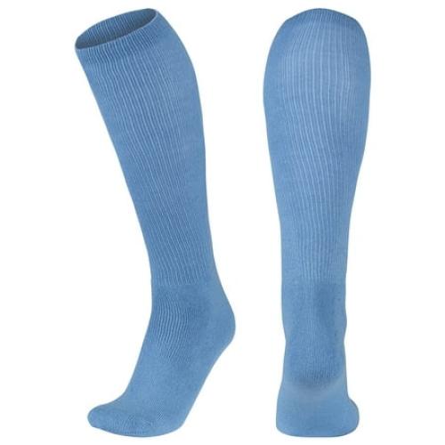 Size S Champro Featherweight Athletic Socks 1 Pair Light Blue