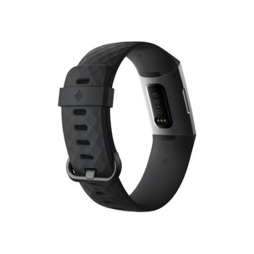 Fitbit Chɑrge 3 Fitness Activity Tracker Graphite/Black One Size 0.06 Pound New