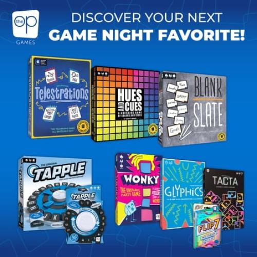 The Original Tapple Mini: Travel-Sized Word Game for Families & Kids with 36 Cards