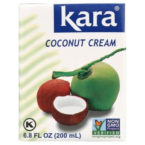 Kara Uht Natural Coconut Cream, 6.8 Fl Oz