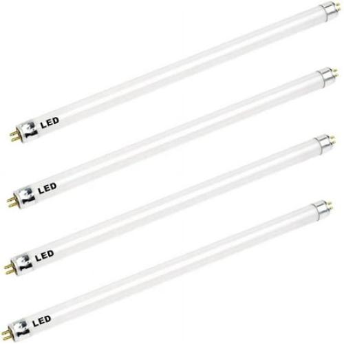 4 Pack T5 21 Inch LED F13T5CW LED Replacement Bulb F13T5 LED 9 Watts 920 Lumens Cool White 4100k F13 T5 13 Watt Bulb