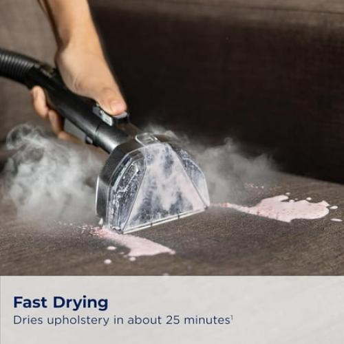 BISSELL 3618 Little Green HydroSteam Multi-Purpose Portable Carpet and Upholstery Cleaner, Car and Auto Detailer, 3618 ‼️used‼️