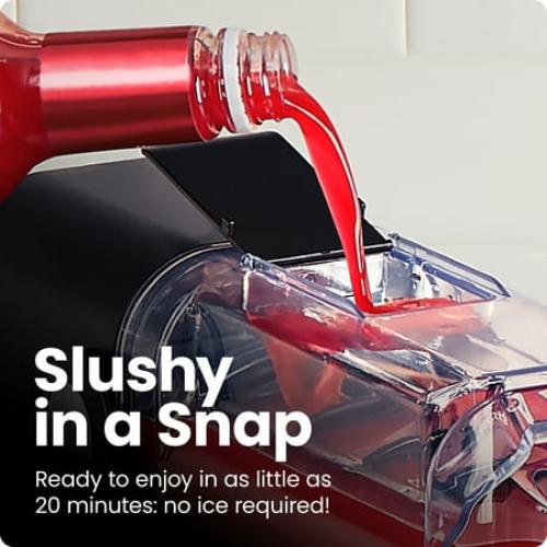 Iceman by Chefman Slush-Ease 68 oz. Slushy Maker with Customizable Thickness - Black