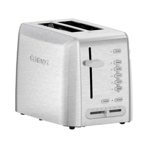 Cuisinart 2 Slice Toaster, Black With Dual control panel
