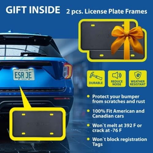 Goodyear Shatterproof In-Channel Window Deflectors for Trucks Toyota Tacoma 2016-2023 Double Cab, Rain Guards, Window Visors, Vent Deflector, Truck Accessories, 4pcs- GY003409