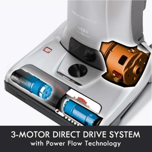 Silver Kenmore Elite 31150 Beltless Pet Friendly Bagged Upright Vacuum, 22.62lbs - Silver