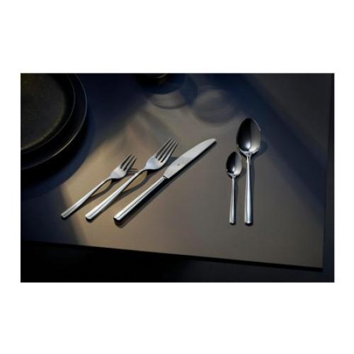 WMF Boston Basic Cromargan Stainless Steel Cutlery Set with Dishwasher-Safe, Colorfast, and Easy to Care for Service of 12 (60-Piece)