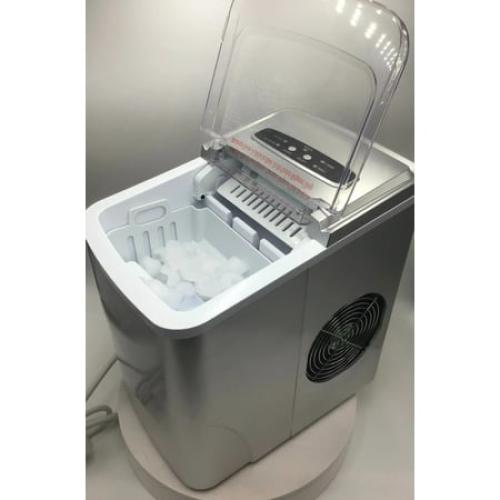 Insignia - 26-Lb. Portable Ice Maker -Silver