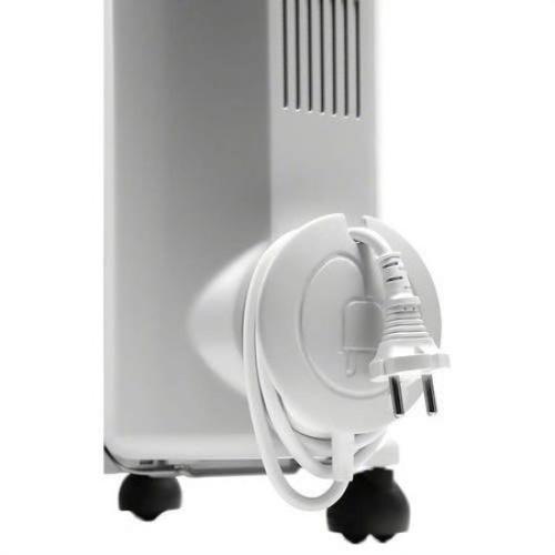 De'Longhi Radia S TRRS0715E Light Gray 1500W Electric 3 Speed Energy Saving Space Heater