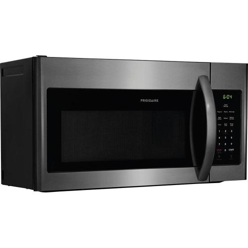 30 in. 1.8 cu. ft. Over the Range Microwave in Black Stainless Steel