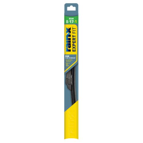 Rain-X Expert Fit Beam 17 Windshield Wiper Blade, Premium Wipers for Streak-Free, All-Weather Performance