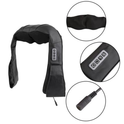 Shiatsu Kneading Neck Back Shoulder Massager Heat Magic Lumbar Support Waist Neck Relax Mate Device Pain Relief