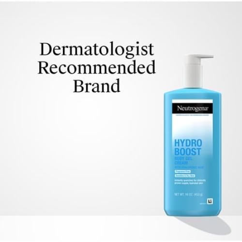 Neutrogena Hydro Boost Fragrance-Free Body Gel Cream, 16 oz
