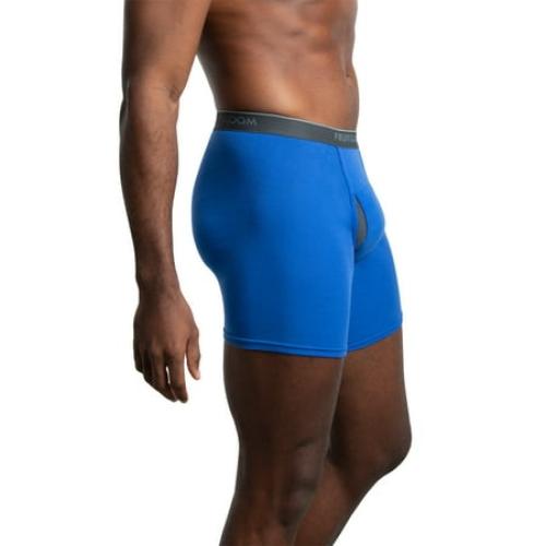 MEDIUM Fruit of the Loom Men's CoolZone Fly Boxer Briefs,