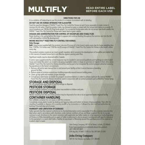 Formula 707 707 Multifly FeedThru Fly Control 10lb