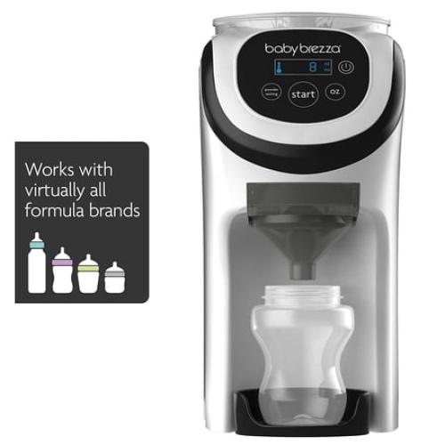 (missing accessories) Baby Brezza Formula Pro Mini Baby Formula Mixer Machine Fits Small Spaces and is Portable for Travel Bottle Makers Makes The Perfect Bottle for Your Infant On The Go, White