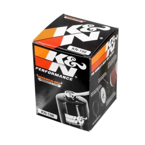 K&N Motorcycle Oil Filter: High Performance, Premium, Designed to be used with Synthetic or Conventional Oils: Fits Select Polaris Side-by-Side and ATV Models, KN-198