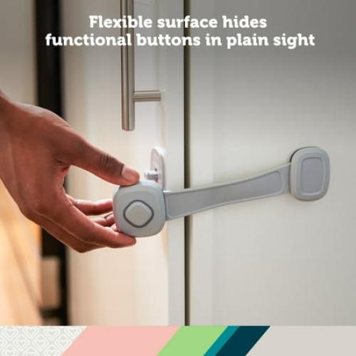 Safety 1st OutSmart Multi-Use Lock, Gray, Toddler
