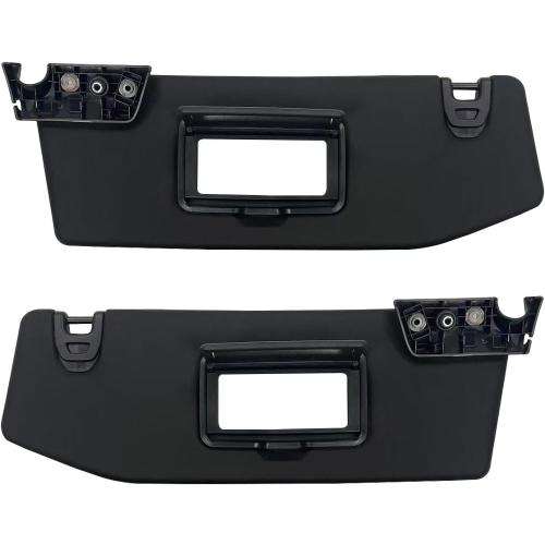 Sun Visor Replacement Fit for Jeep Wrangler JR Gladiator 2018-2023 Sunshade with Vanity Light for 6BR80TX7AQ