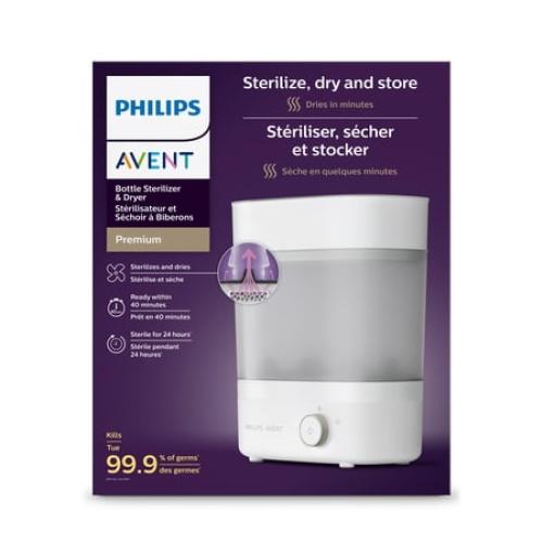 Philips Avent Premium Baby Bottle Sterilizer with Dryer SCF293/00 (NO TEST)