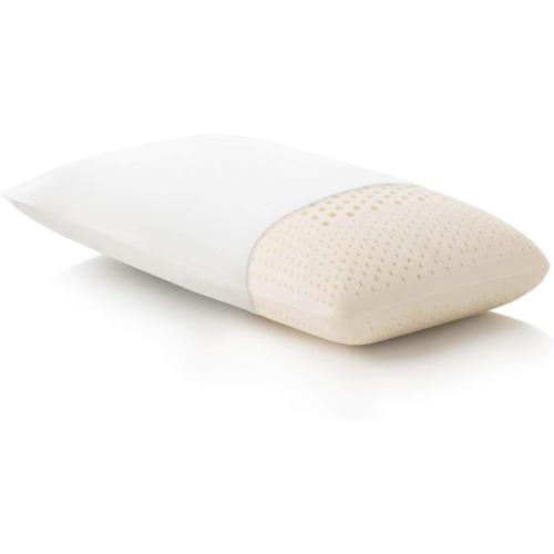 Z 100% Natural Talalay Latex Zoned Pillow Queen - Low Loft Firm