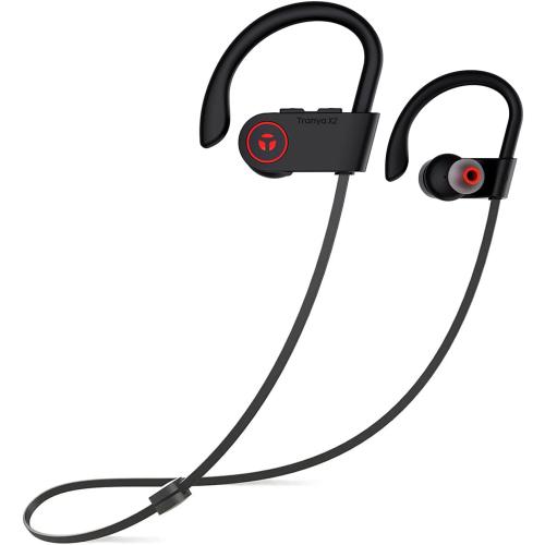 TRANYA X2 Wireless Sports Earbuds Bluetooth Headphones with 12 H Playtime Type-C Charging, 11mm Driver for Premium Sound, IPX5 Waterproof for Workout Sports