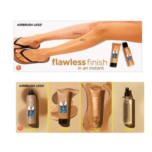 Sally Hansen Airbrush Legs Lotion, Medium, 4.4 oz, Water and Transfer-Resistant