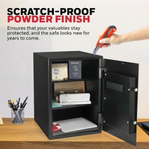 Honeywell Safes, 2.73 Cu ft, Large Steel Security Safe with Digital Dial, 5207
