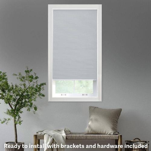 Home Decorators Collection Shadow White Cordless Blackout Cellular Shades for Windows - 29.75 in. W x 48 in. L (Actual Size 29.5 in. W x 48 in. L)