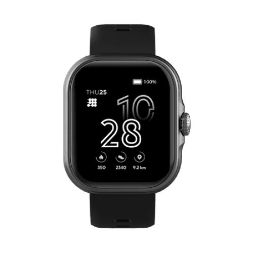 Cubitt VIVA Smartwatch / Fitness Tracker with 1.84 Touch AMOLED Screen Black