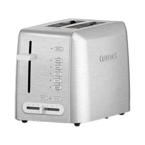 Cuisinart 2 Slice Toaster, Black With Dual control panel