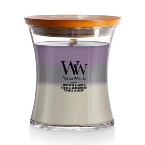 WoodWick Trilogy Amethyst Sky - Medium Hourglass Candle