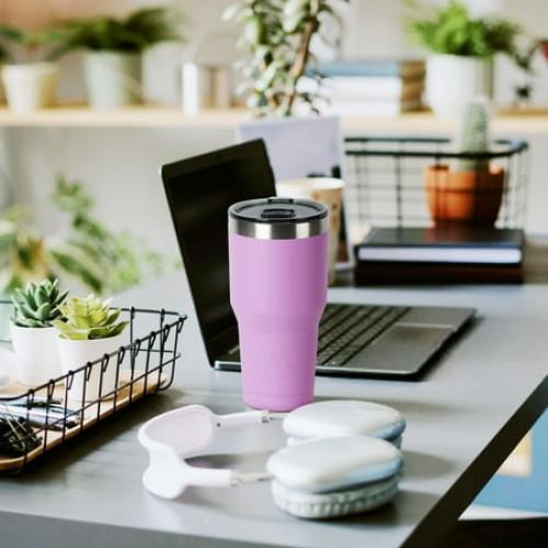 Ozark Trail 32 oz Insulated Stainless Steel Tumbler, New Lilac