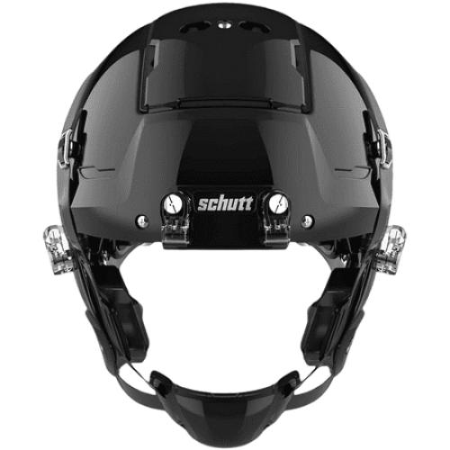 Red Youth L/XL Schutt F7 LX1 Youth Football Helmet, Black, Size L