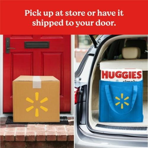 Huggies Simply Clean Unscented Baby Wipes, 2 Pack, 128Total Ct (Select for More Options)