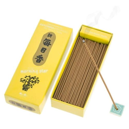 nippon kodo - morning star - patchouli 200 sticks and holder