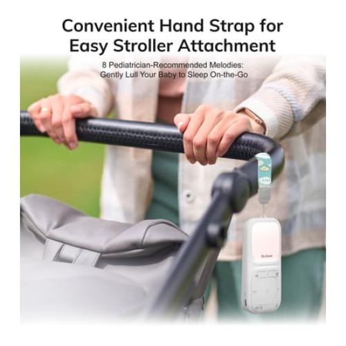 Dr.Care Portable Digital Audio Baby Monitor Built-in Nightlight , Hanging Cord 1000ft Range ABM002