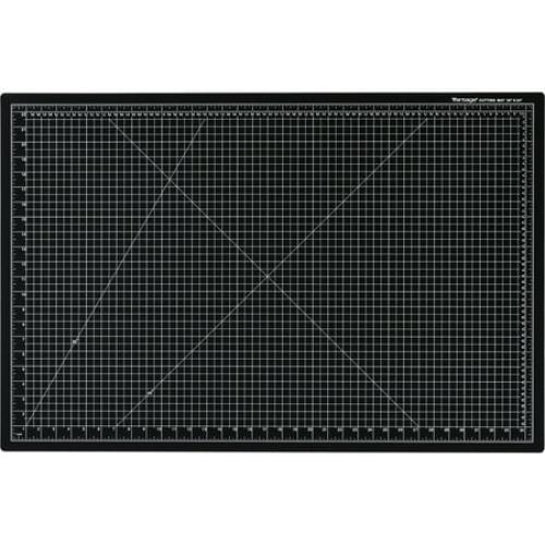 Dahle Vantage 10673 Premium Self-Healing Cutting Mat, 24x36, 1/2 Grid, Perfect for Crafts & Sewing, Black