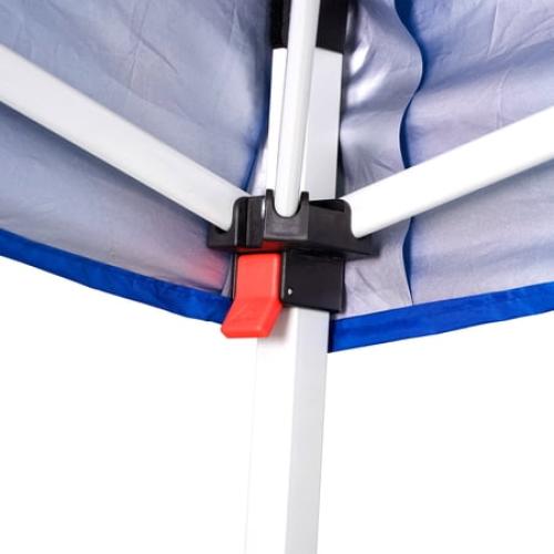 Ozark Trail 10' x 10' Instant Slant Leg Pop-up Canopy, Outdoor Shading Shelter, Blue