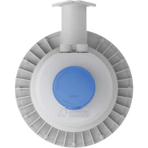 Lithonia Lighting 175-Watt Equivalent Integrated LED Gray Area Light with Switchable Color Temperatures