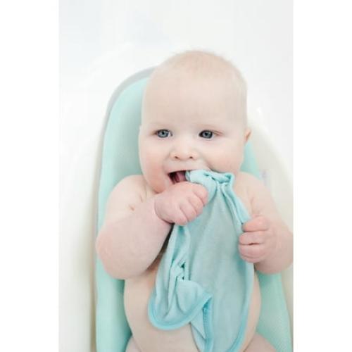 Contours Oasis 4-in-1 Comfort Cushion Baby Bathtub, Newborn, Infant andToddler Bath - White