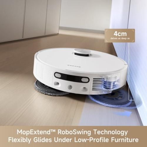 Dreame 2-in-1 Robot Vacuum and Mop, 10000Pa Suction, MopExtend, Self-Emptying Base for 75 Days of Cleaning, Self-cleaning and drying mops, Carpet Boost, DuoScrub Mopping System, L10s Ultra Gen2