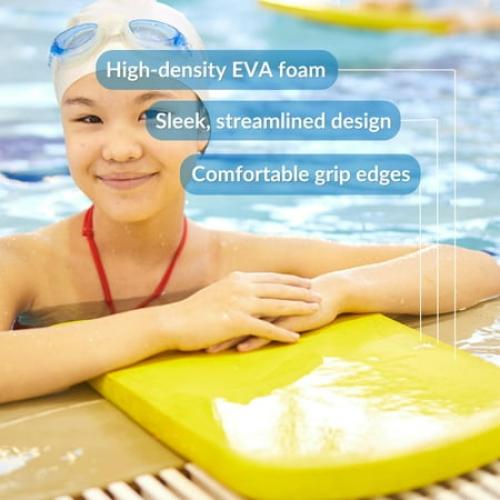 Sporti Youth Kickboard - Sleek Design, Rounded Edges, Junior Sizes