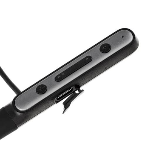 onn. Wireless Neckband Earphones, Black
